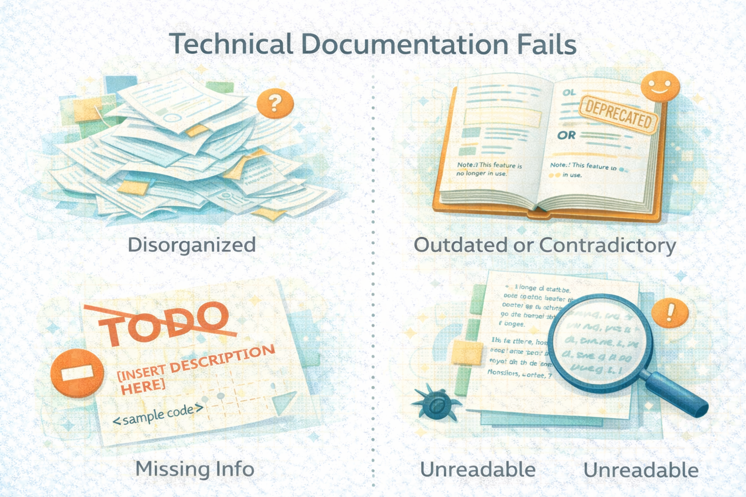Example of Technical Documentation Fails