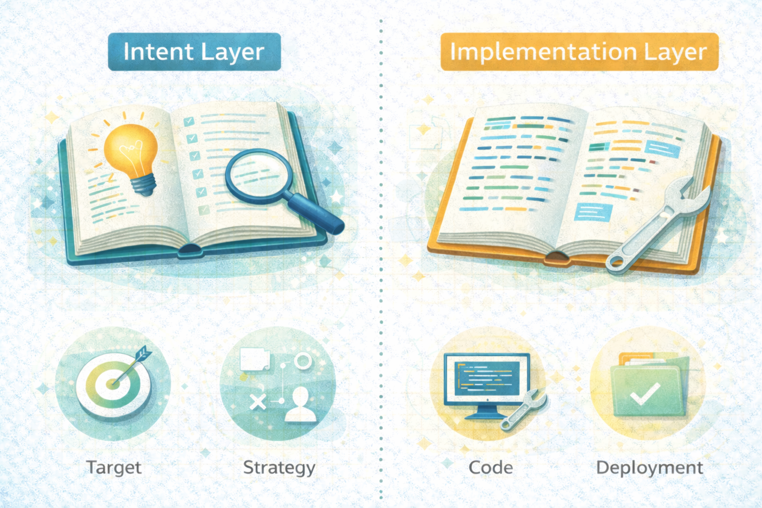 Intent layer vs implementation layer in documentation